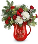 Scarlet Cardinal Bouquet from Fields Flowers in Ashland, KY